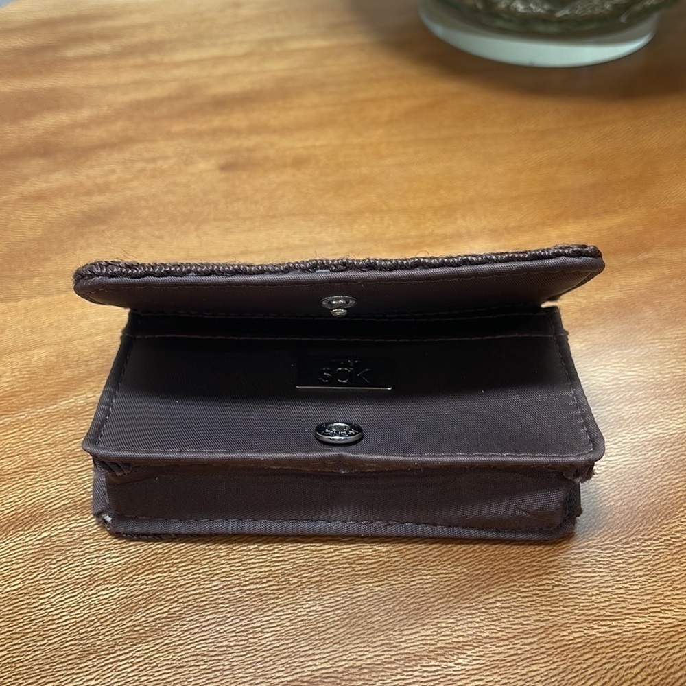 The Sak Small Woven Wallet Brown - Picture 12 of 12